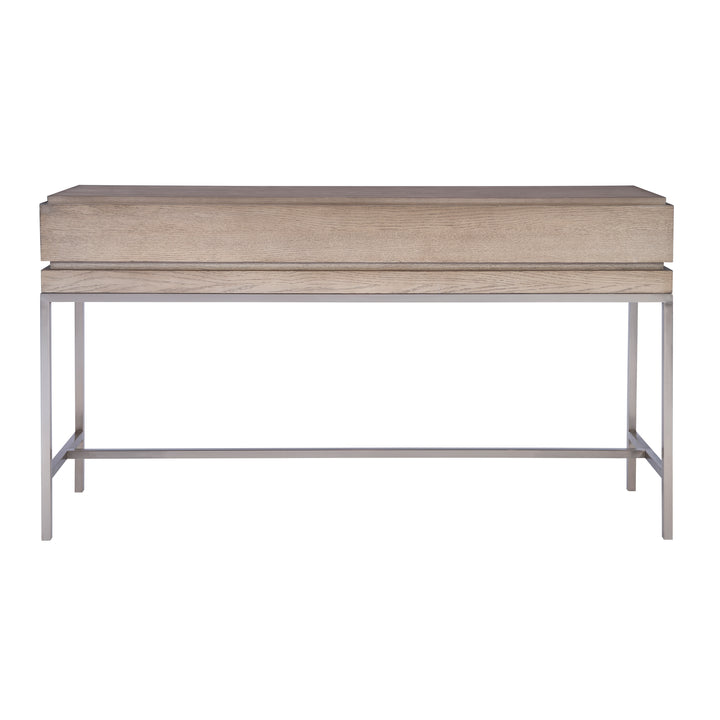 American Home Furniture Uttermost Kamala Gray Oak Console Table