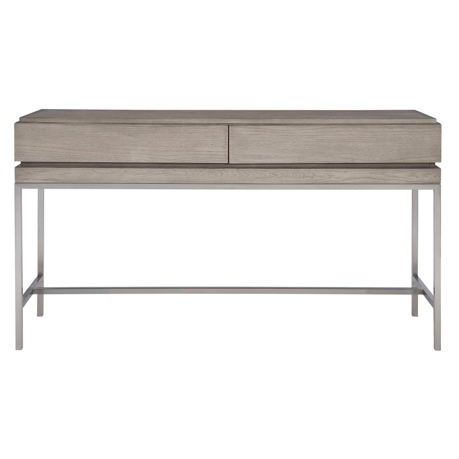 American Home Furniture Uttermost Kamala Gray Oak Console Table