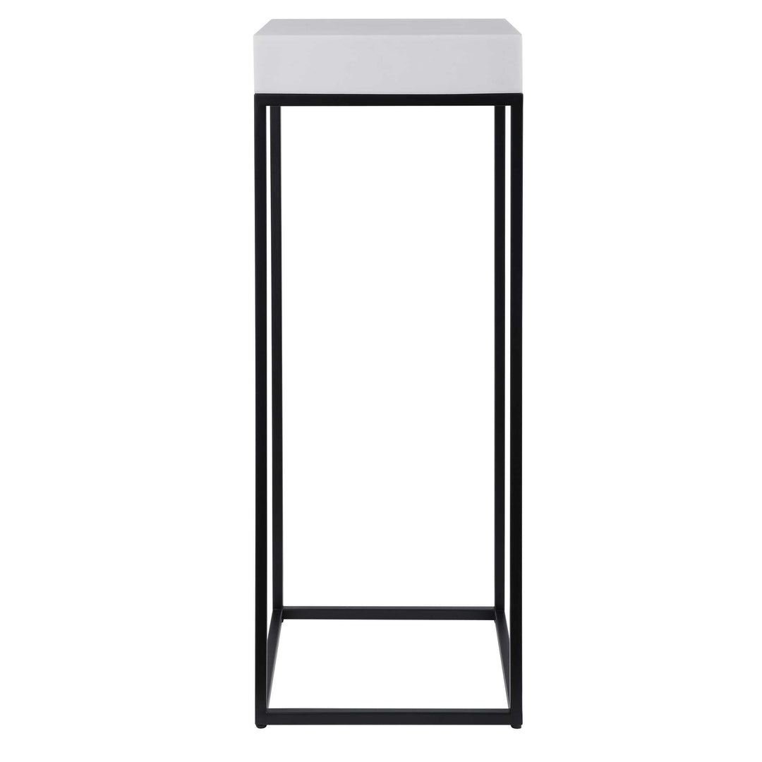 American Home Furniture Uttermost Gambia Marble Plant Stand