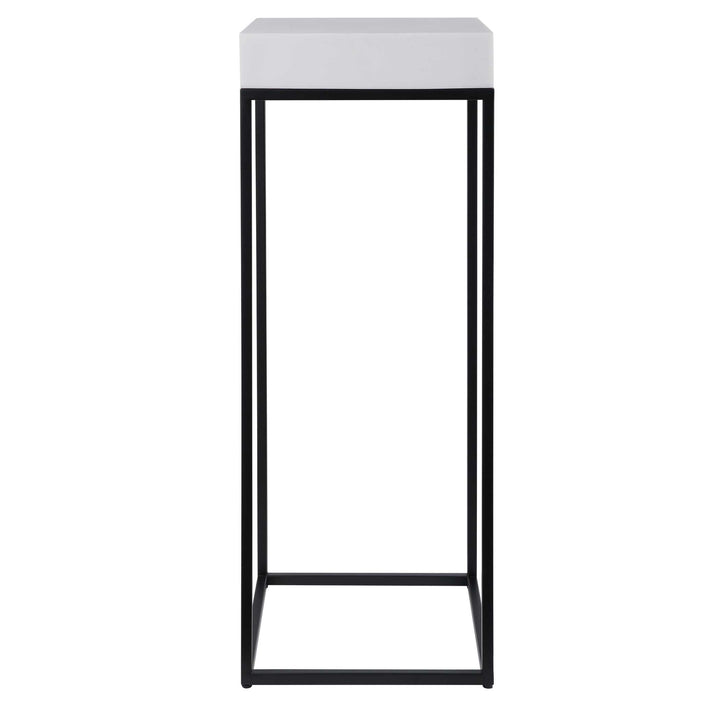 American Home Furniture Uttermost Gambia Marble Plant Stand