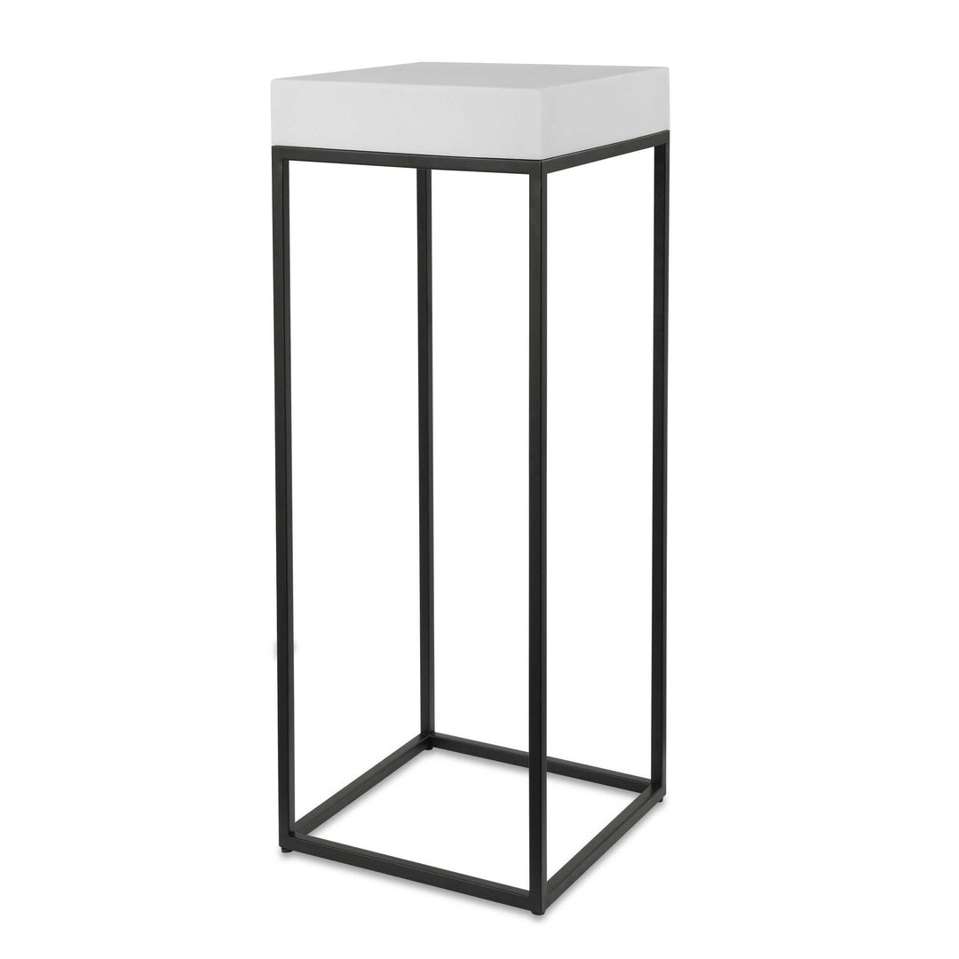 American Home Furniture Uttermost Gambia Marble Plant Stand
