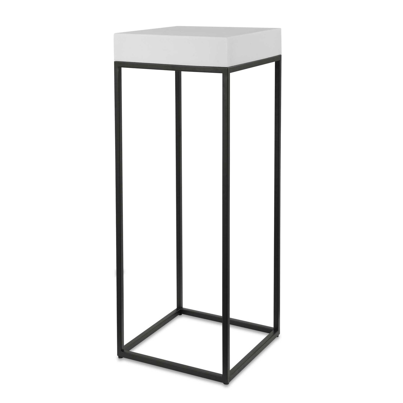 American Home Furniture Uttermost Gambia Marble Plant Stand