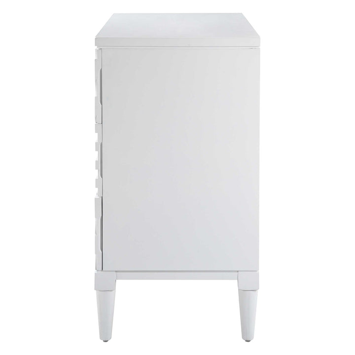 American Home Furniture Uttermost Colby White Drawers