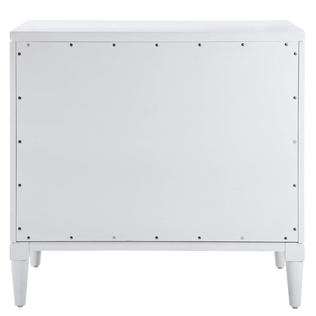 American Home Furniture Uttermost Colby White Drawers