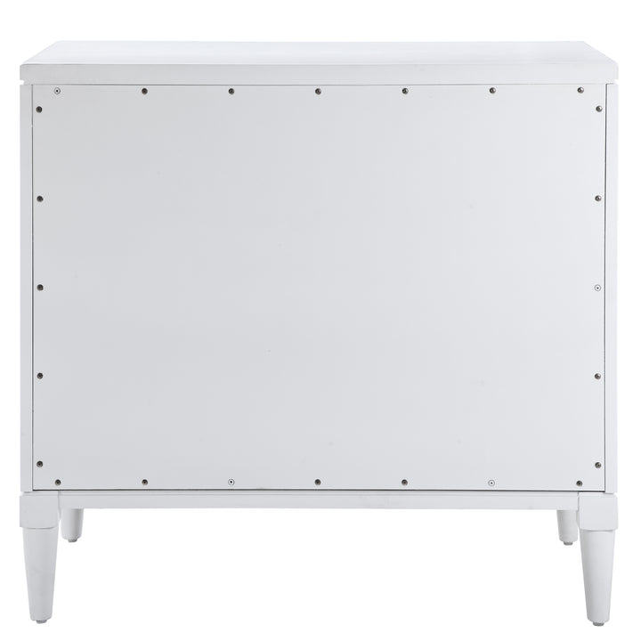 American Home Furniture Uttermost Colby White Drawers