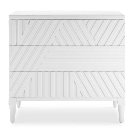 American Home Furniture Uttermost Colby White Drawers