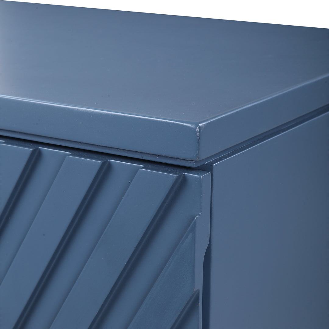 American Home Furniture Uttermost Colby Blue Drawers