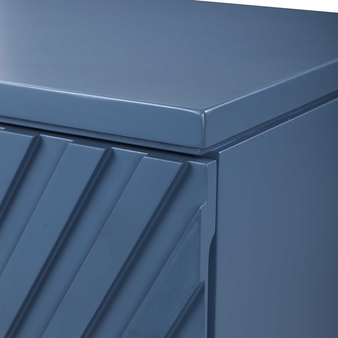 American Home Furniture Uttermost Colby Blue Drawers