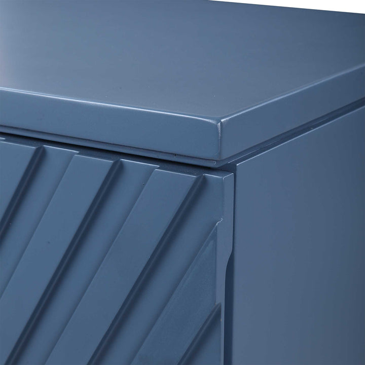 American Home Furniture Uttermost Colby Blue Drawers