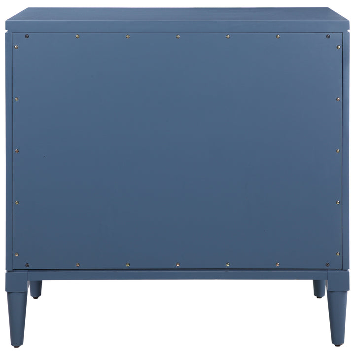 American Home Furniture Uttermost Colby Blue Drawers