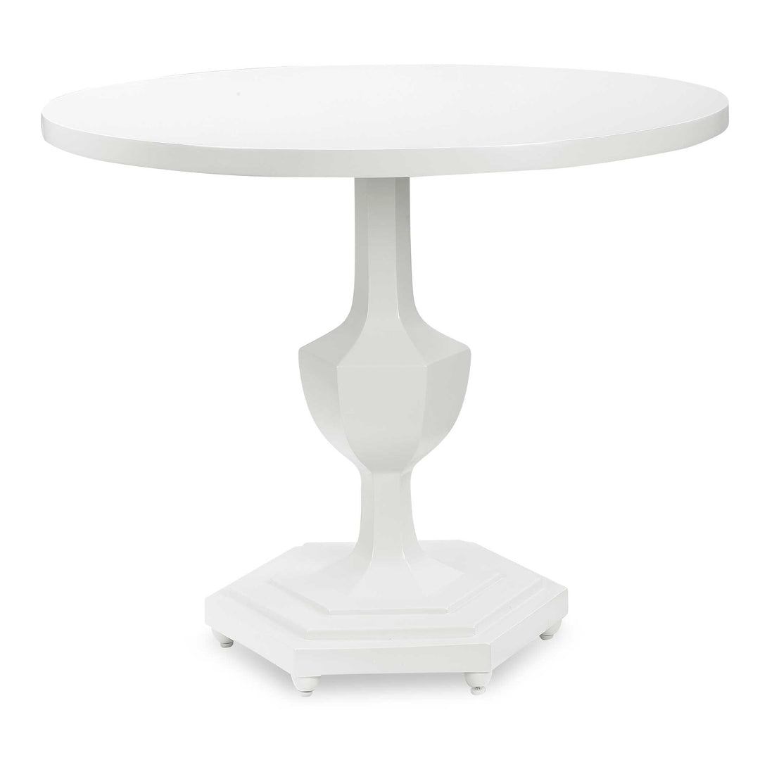 American Home Furniture Uttermost Kabarda White Foyer Table