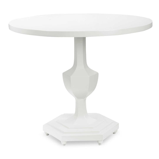 American Home Furniture Uttermost Kabarda White Foyer Table