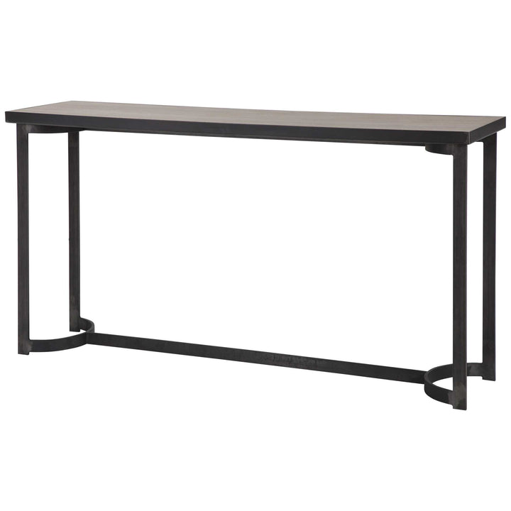 American Home Furniture Uttermost Basuto Steel Console Table
