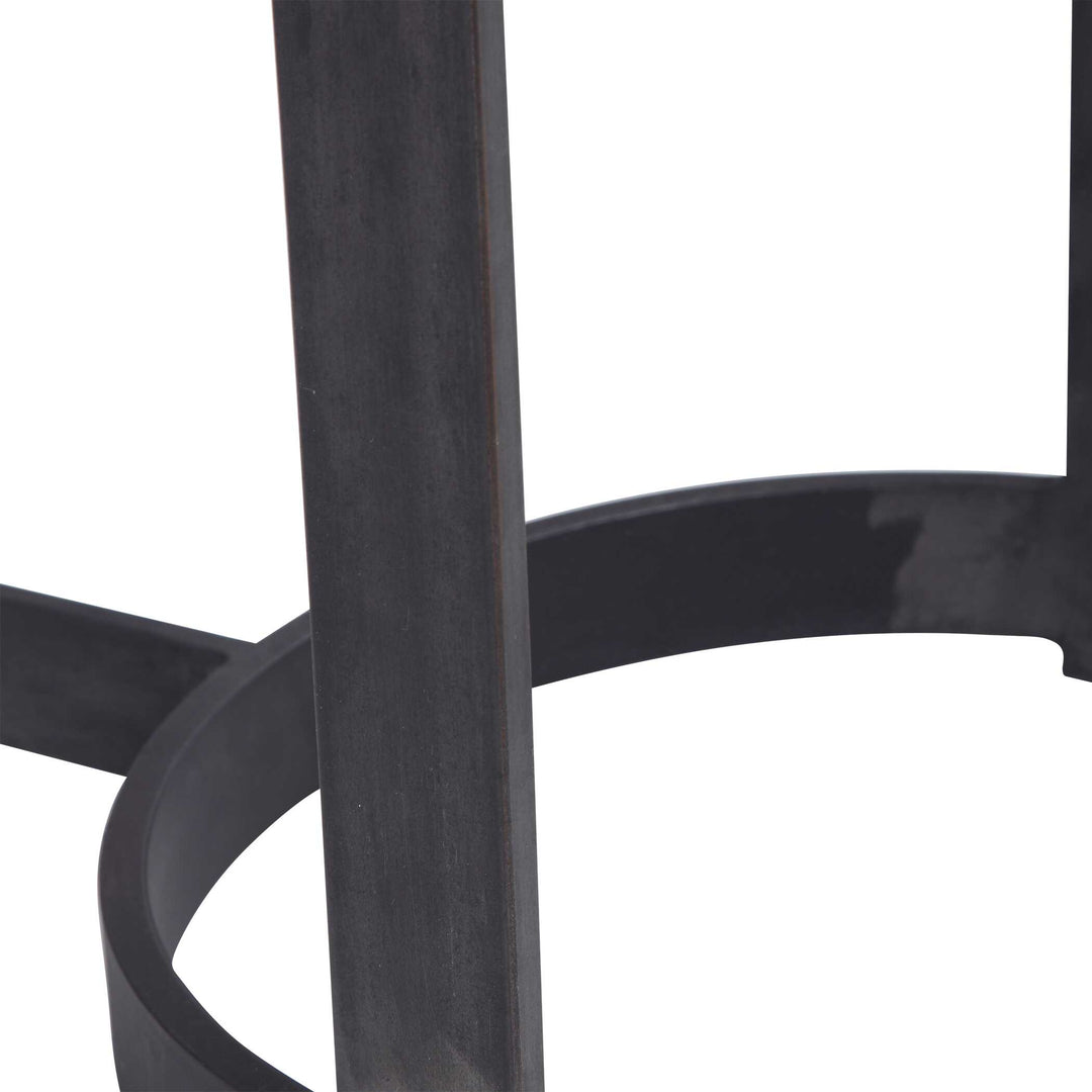 American Home Furniture Uttermost Basuto Steel Console Table