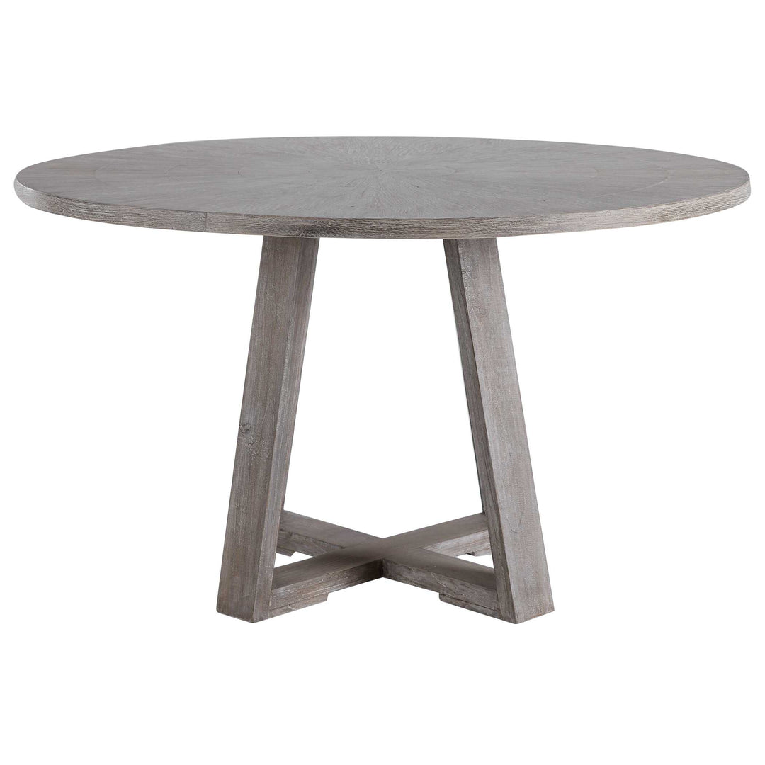 American Home Furniture Uttermost Gidran Gray Dining Table