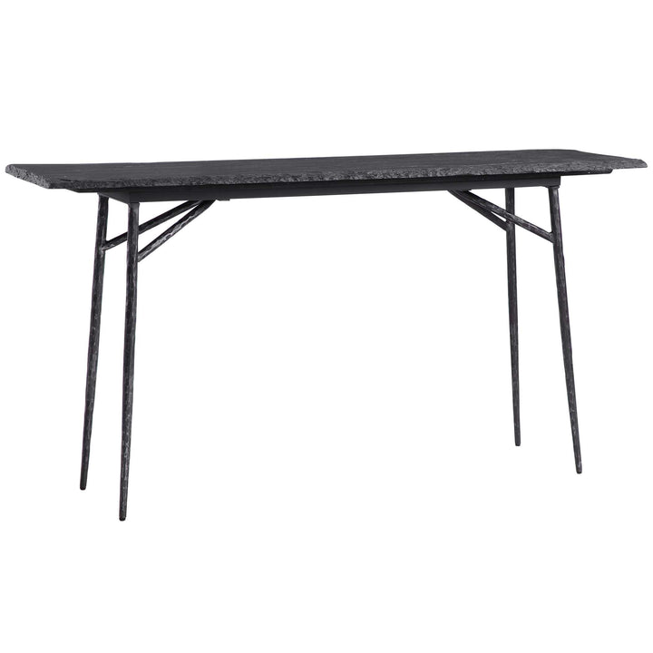 American Home Furniture Uttermost Kaduna Slate Console Table