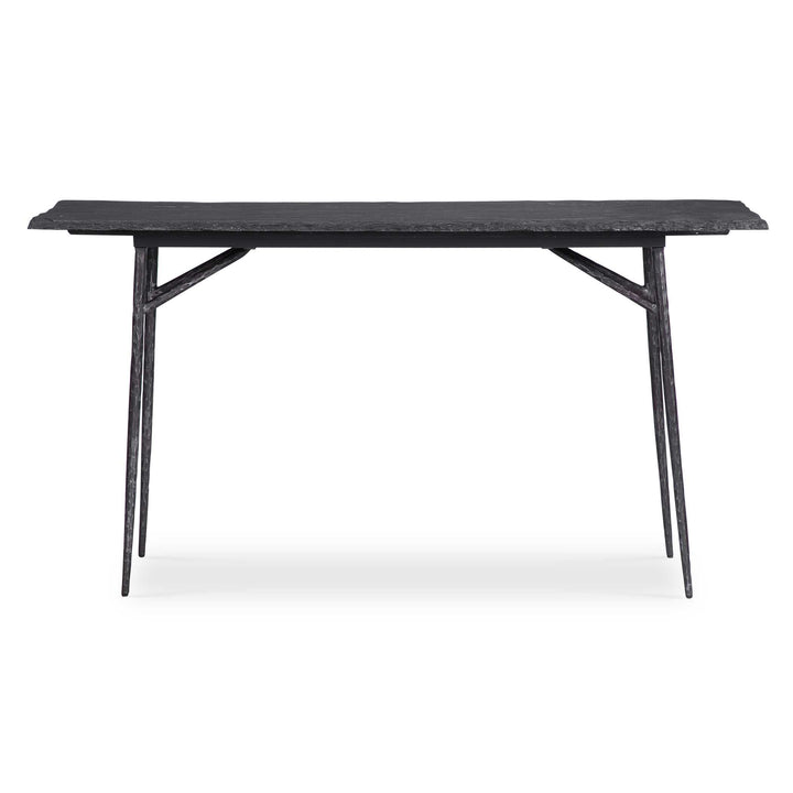 American Home Furniture Uttermost Kaduna Slate Console Table