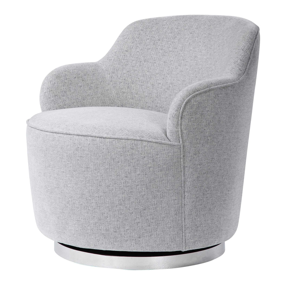 American Home Furniture Uttermost Hobart Casual Swivel Chair