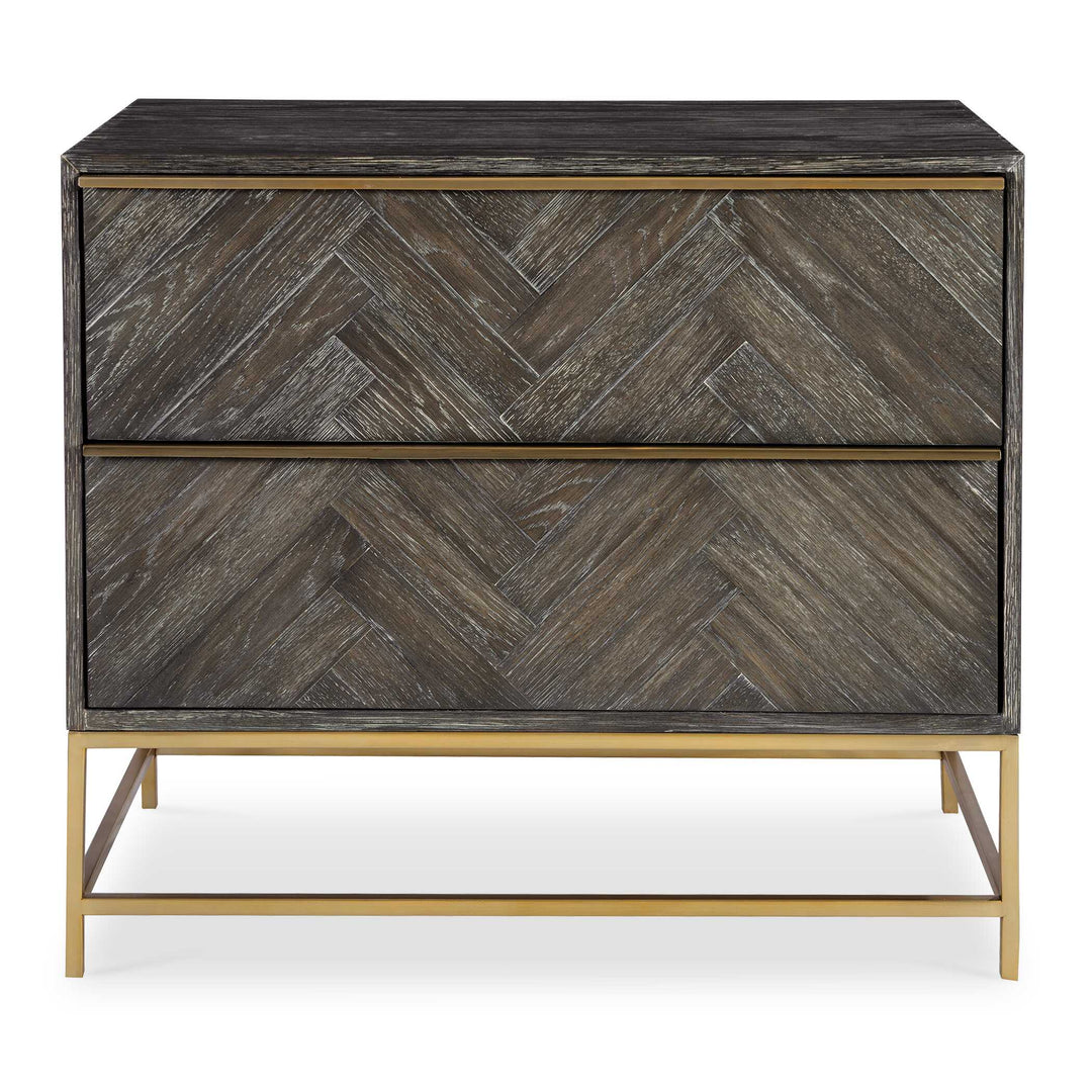 American Home Furniture Uttermost Armistead Dark Walnut Drawer Chest