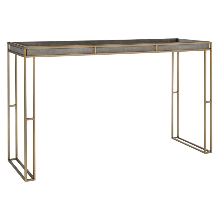 American Home Furniture Uttermost Cardew Modern Console Table