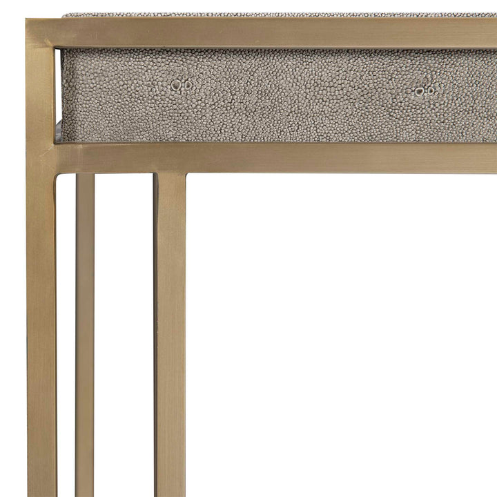 American Home Furniture Uttermost Cardew Modern Console Table