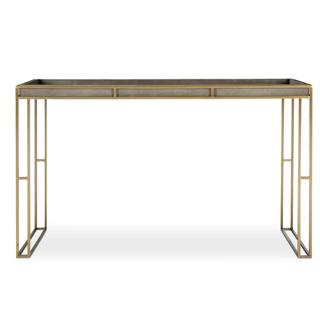 American Home Furniture Uttermost Cardew Modern Console Table