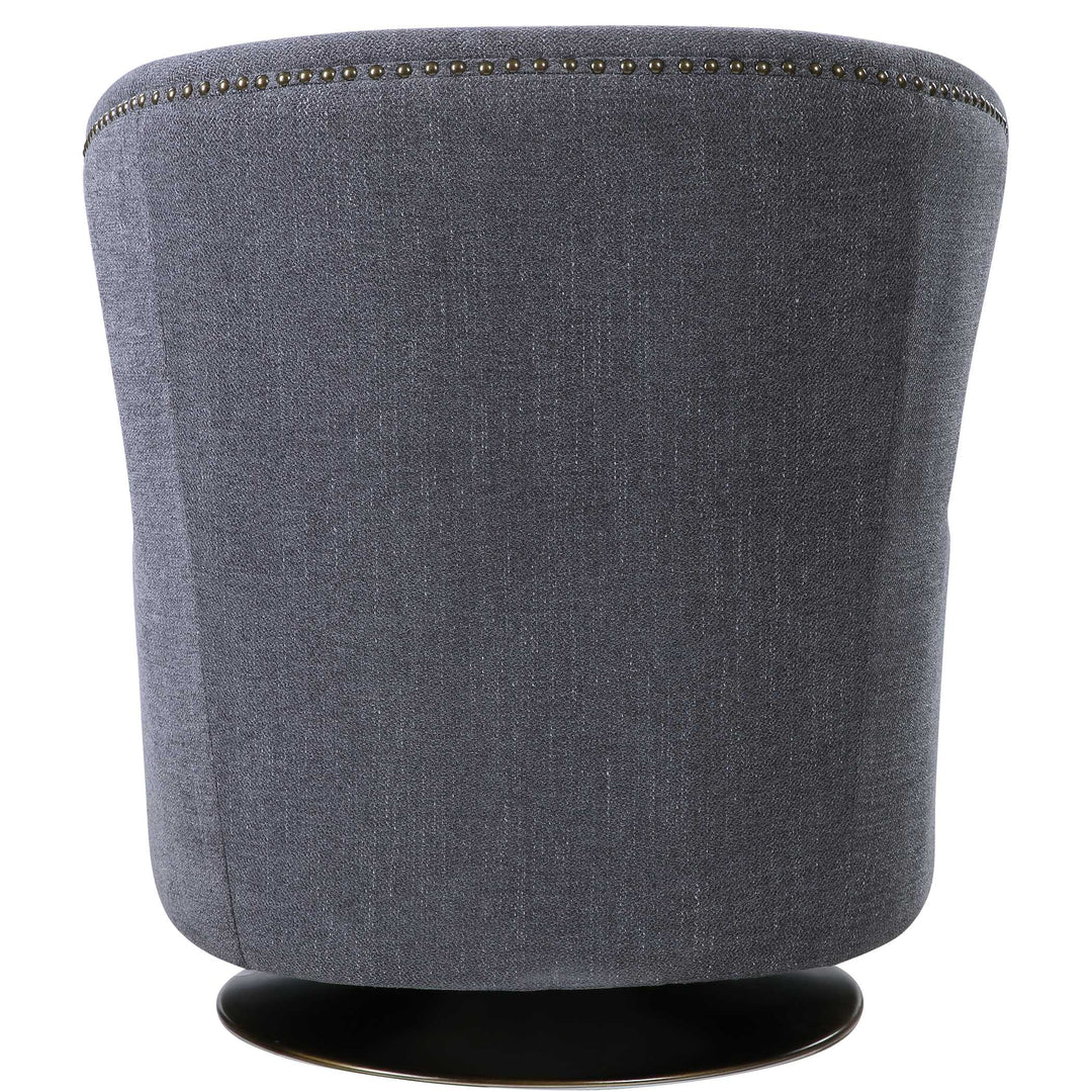 American Home Furniture Uttermost Biscay Swivel Chair