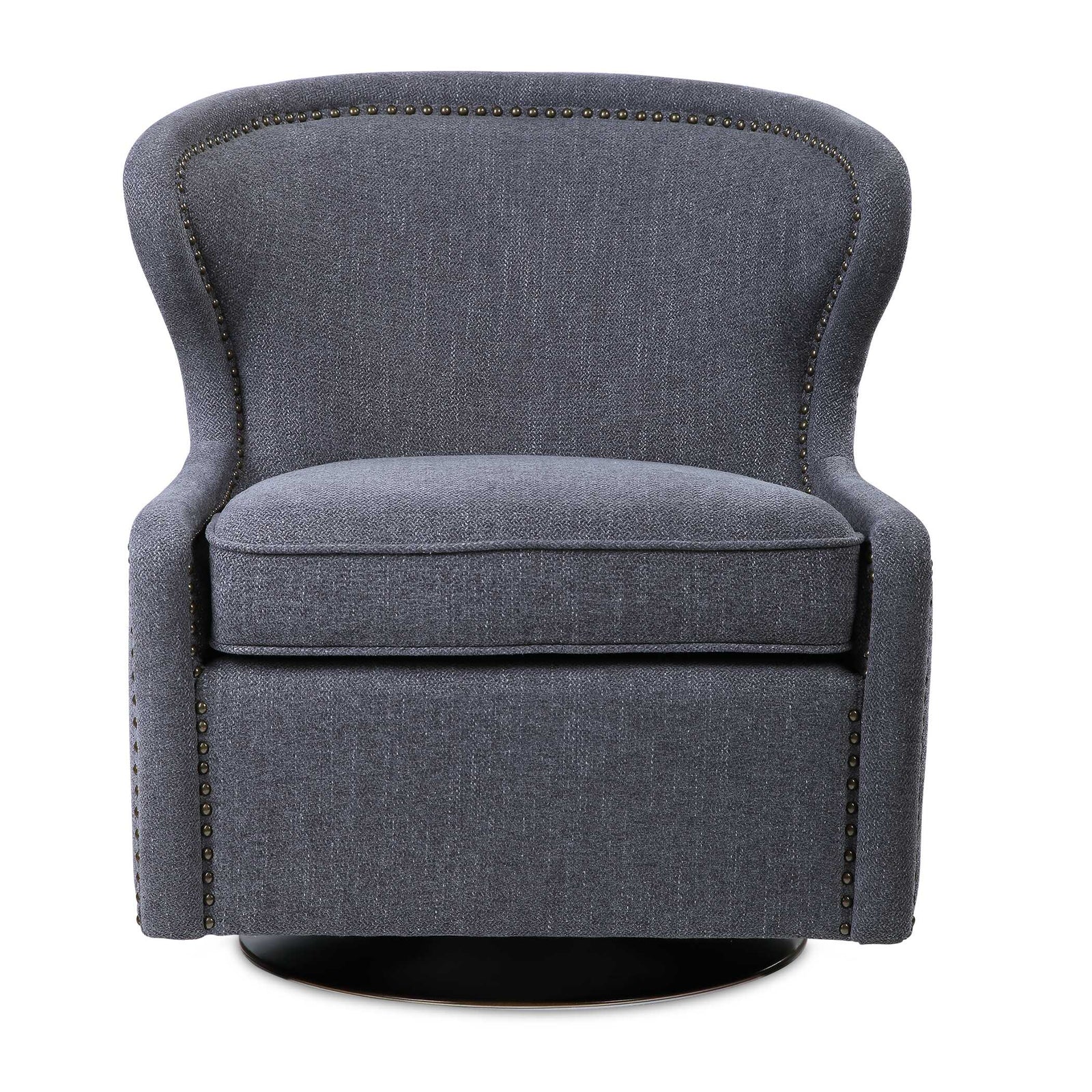 American Home Furniture Uttermost Biscay Swivel Chair