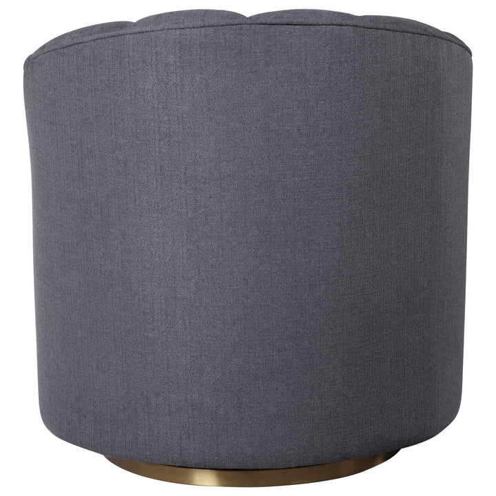 American Home Furniture Uttermost Cuthbert Modern Swivel Chair