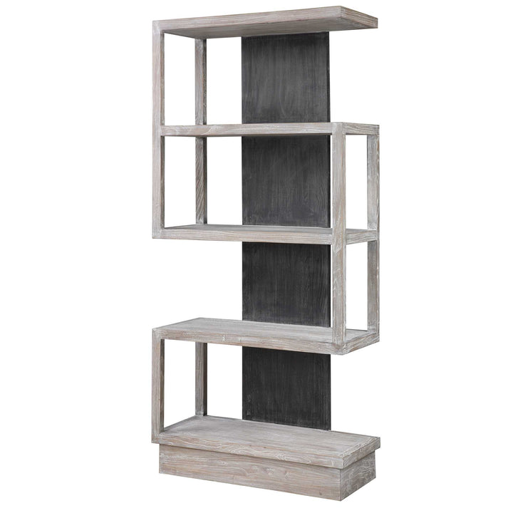 American Home Furniture Uttermost Nicasia Modern Etagere