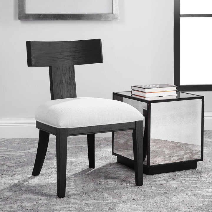 American Home Furniture Uttermost Idris Armless Chair Set of 2