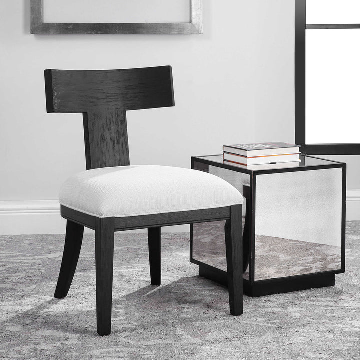 American Home Furniture Uttermost Idris Armless Chair Set of 2