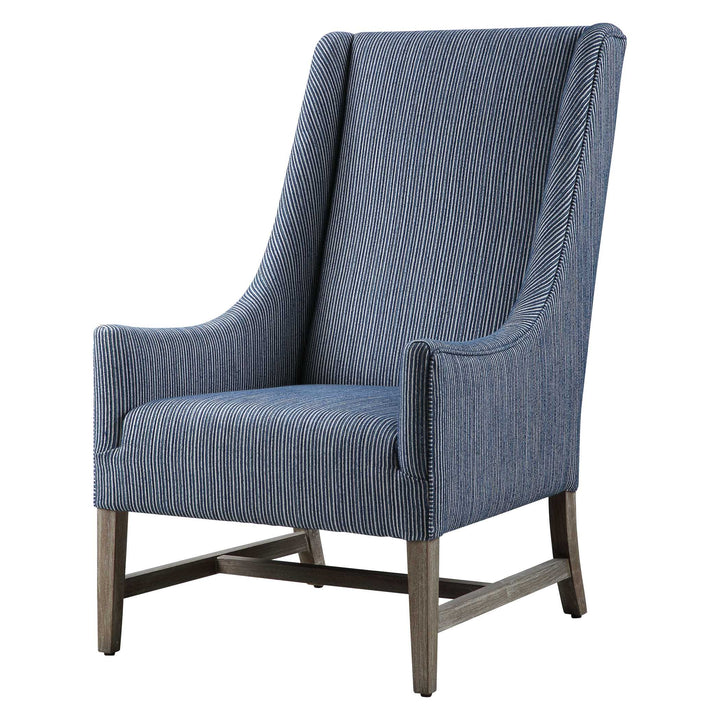 American Home Furniture Uttermost Galiot Wingback Accent Chair