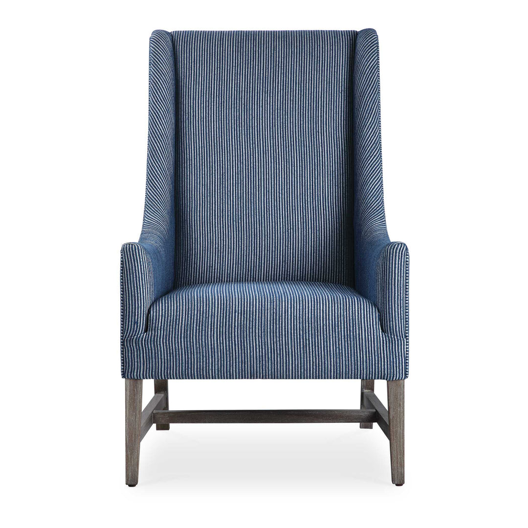 American Home Furniture Uttermost Galiot Wingback Accent Chair
