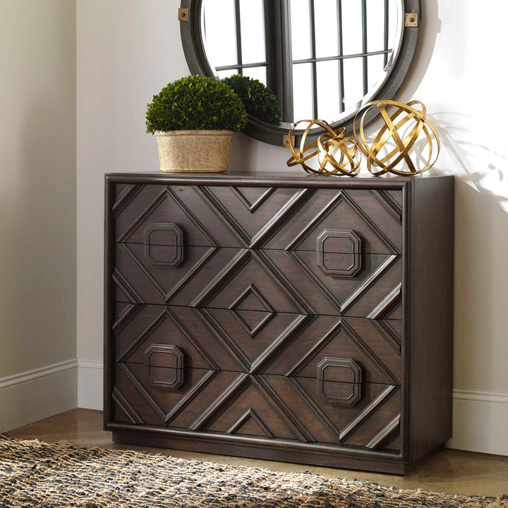 American Home Furniture Uttermost Mindra Drawers