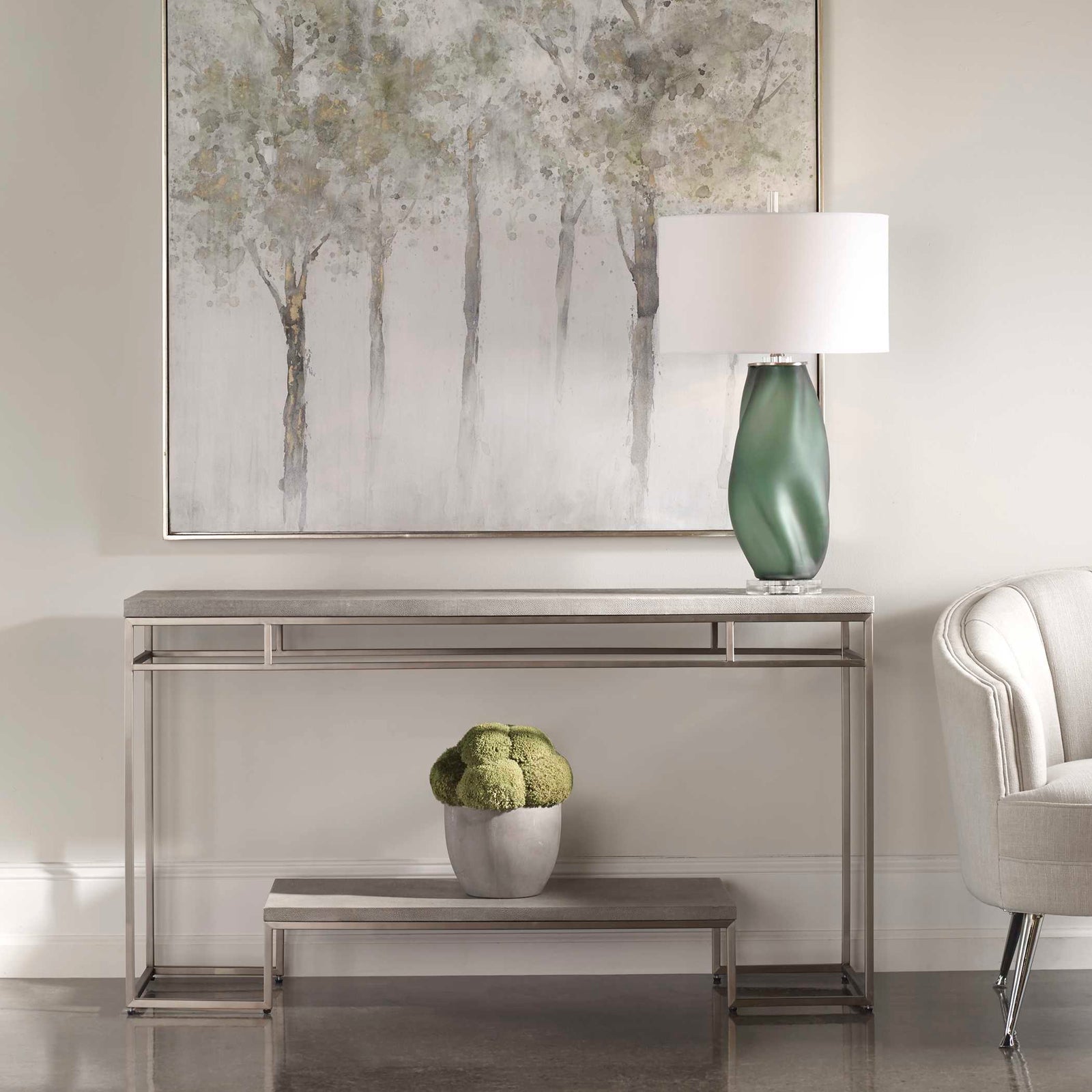 American Home Furniture Uttermost Clea Console Table