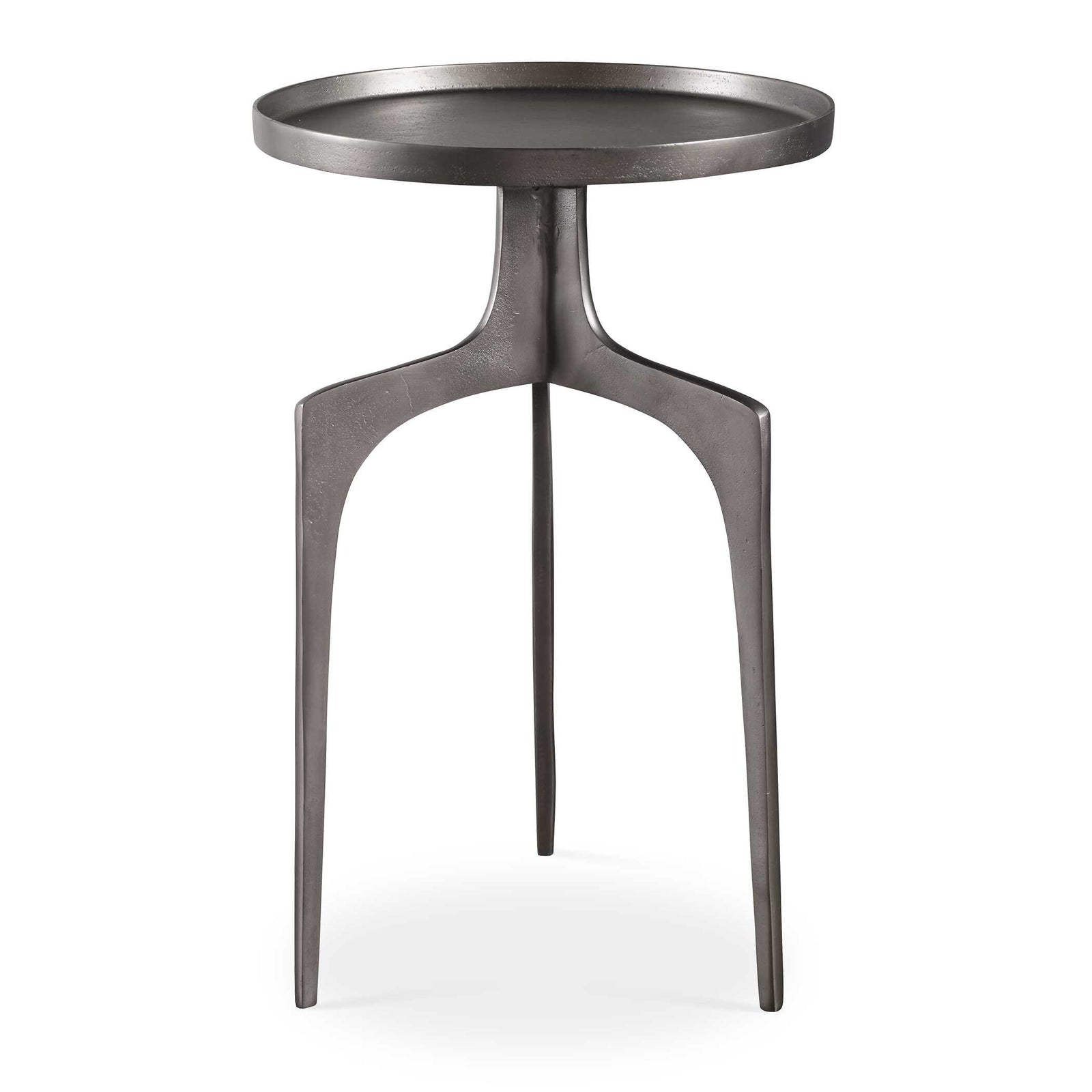 American Home Furniture Uttermost Kenna Nickel Accent Table