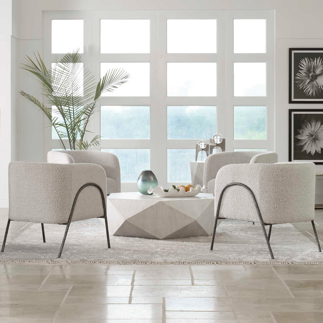 American Home Furniture Uttermost Jacobsen Accent Chair
