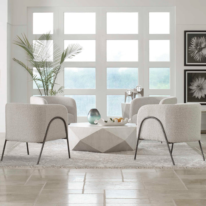 American Home Furniture Uttermost Jacobsen Accent Chair