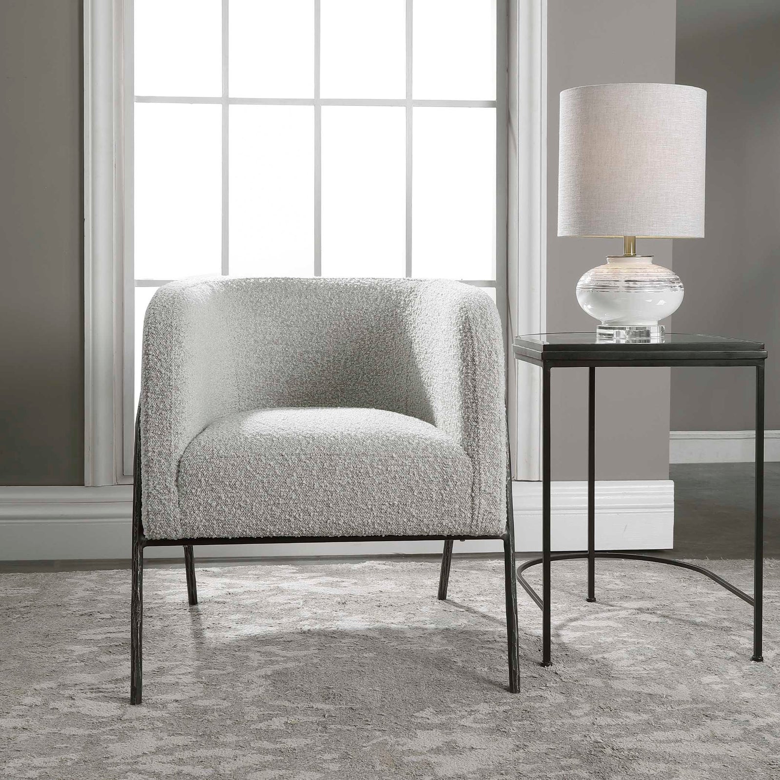 American Home Furniture Uttermost Jacobsen Accent Chair