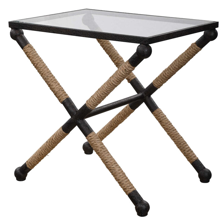 American Home Furniture Uttermost Braddock Coastal Accent Table