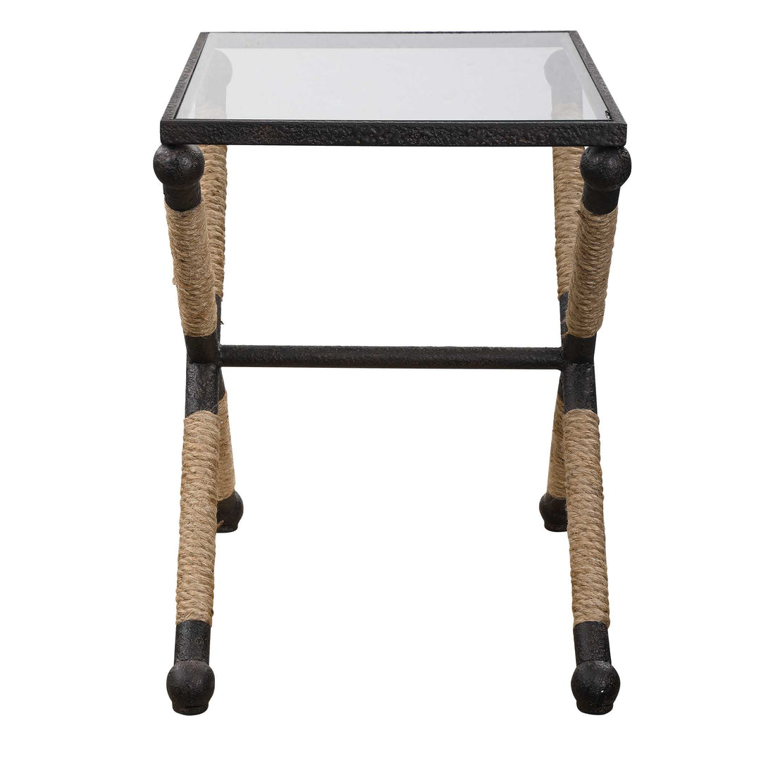 American Home Furniture Uttermost Braddock Coastal Accent Table