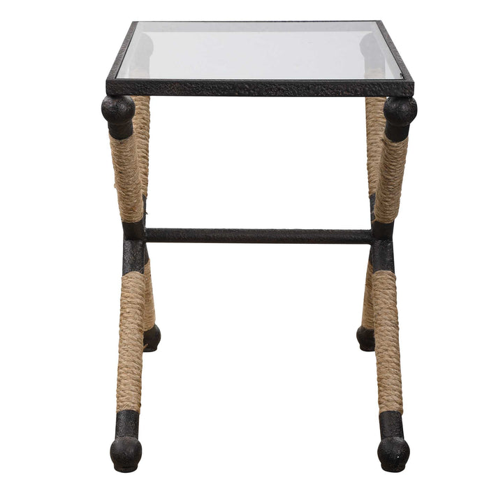 American Home Furniture Uttermost Braddock Coastal Accent Table