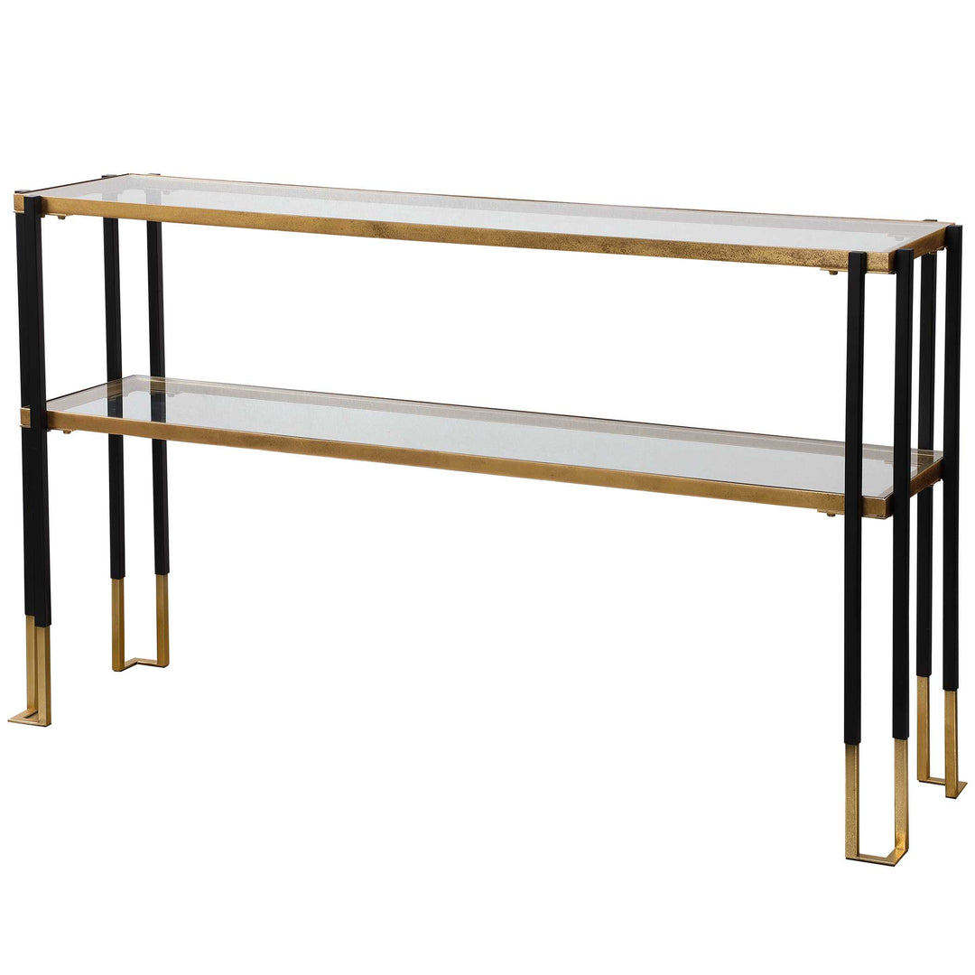 American Home Furniture Uttermost Kentmore Modern Console Table