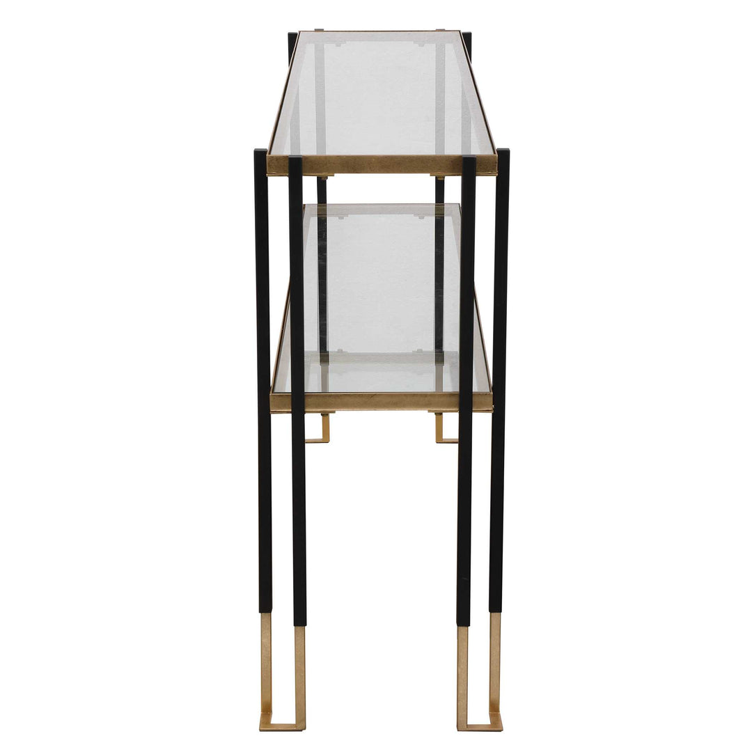 American Home Furniture Uttermost Kentmore Modern Console Table