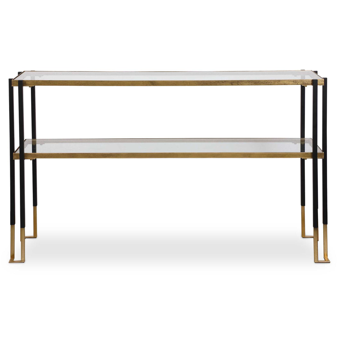 American Home Furniture Uttermost Kentmore Modern Console Table