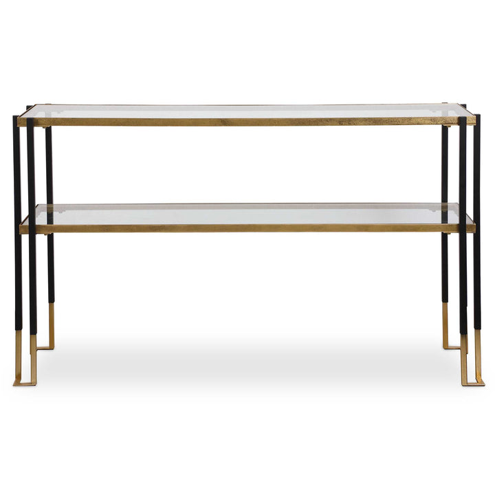 American Home Furniture Uttermost Kentmore Modern Console Table