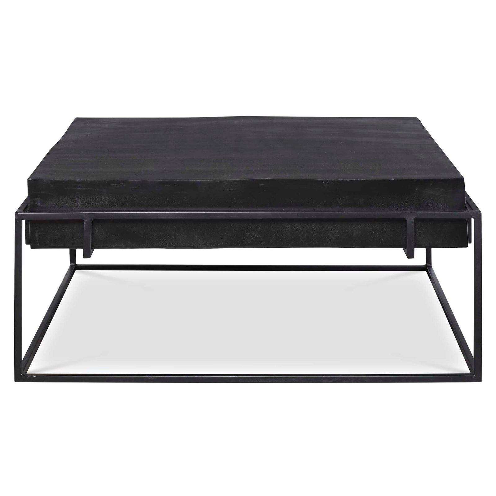 American Home Furniture Uttermost Telone Modern Black Coffee Table