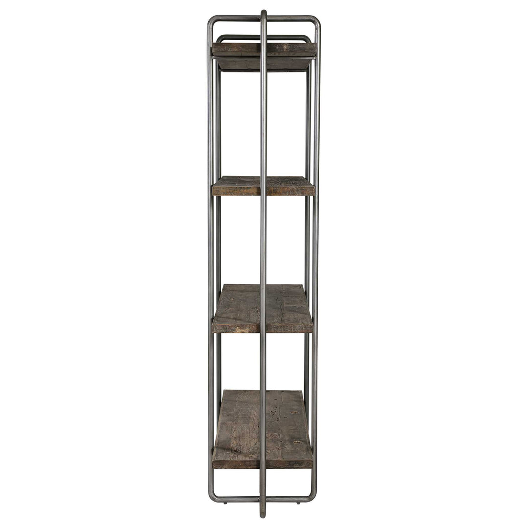 American Home Furniture Uttermost Stilo Urban Industrial Etagere