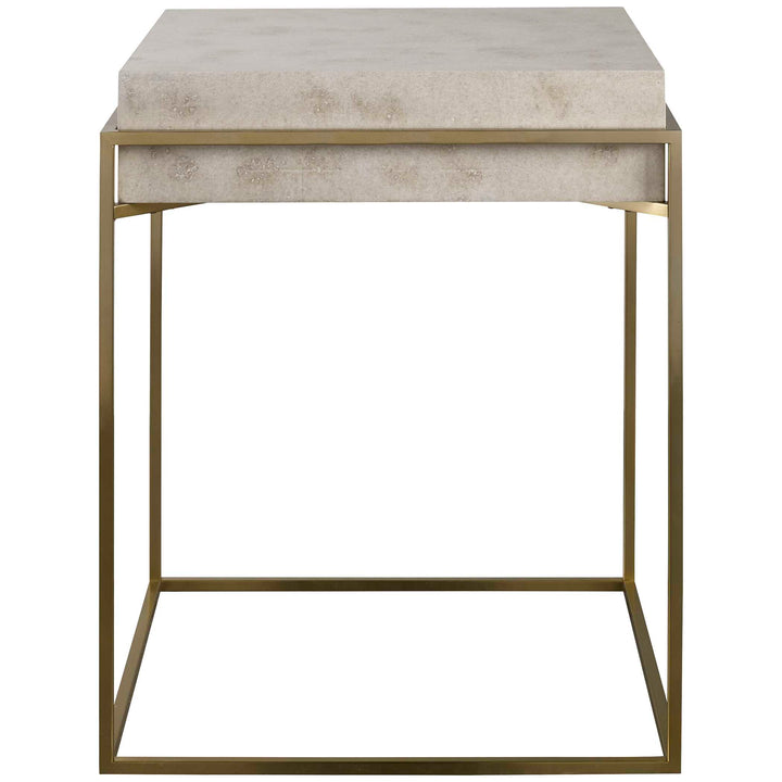 American Home Furniture Uttermost Inda Modern Accent Table